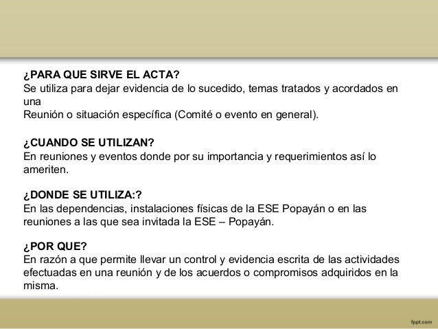 El acta presentacion ppt (1)