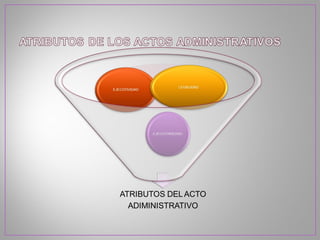 El acto administrativo
