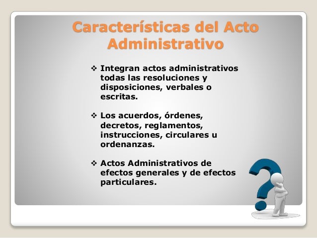 El acto administrativo yubiris garcía