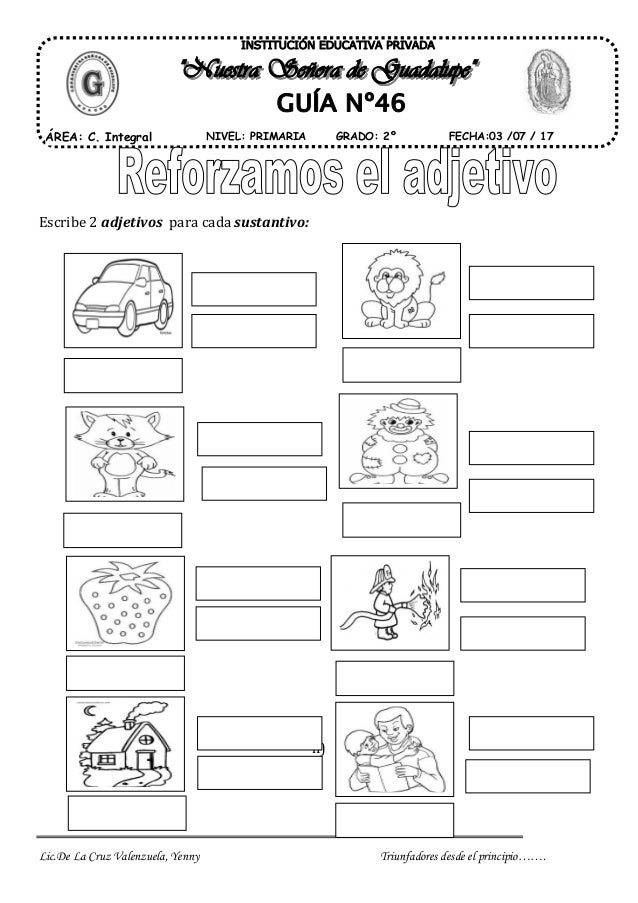 El adjetivo