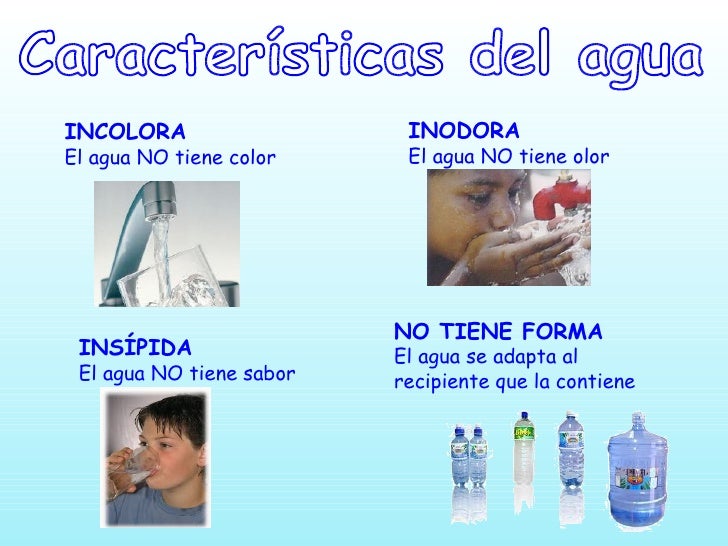 El agua