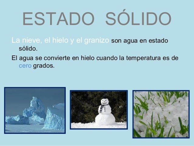El agua 2ºPRIMARIA