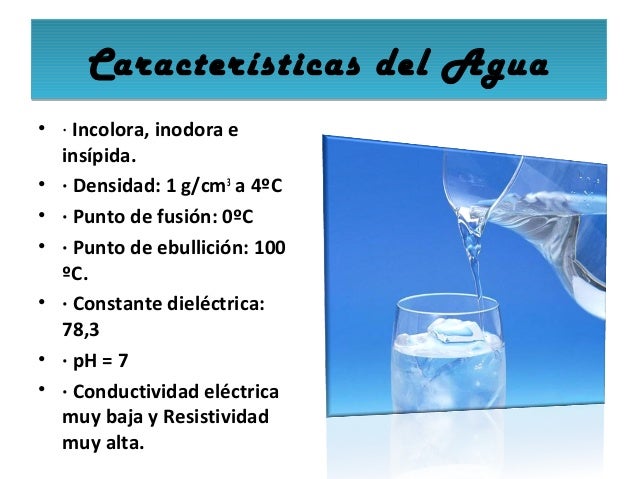 El agua(H2o)