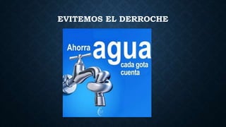 EVITEMOS EL DERROCHE