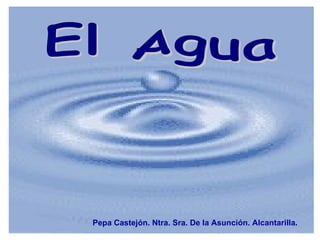 El Agua Pepa Castejón. Ntra. Sra. De la Asunción. Alcantarilla . 