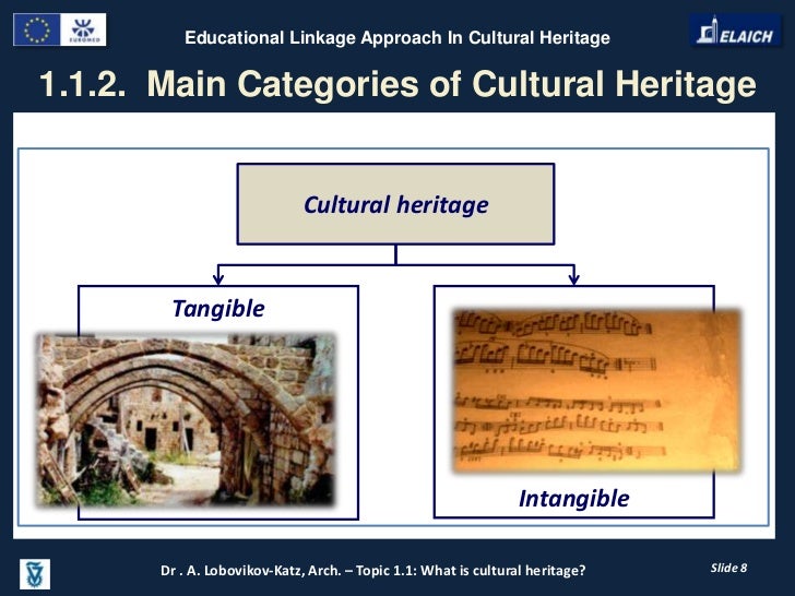 Elaich module 1 topic 1.1 Why should we preserve cultural heritage?