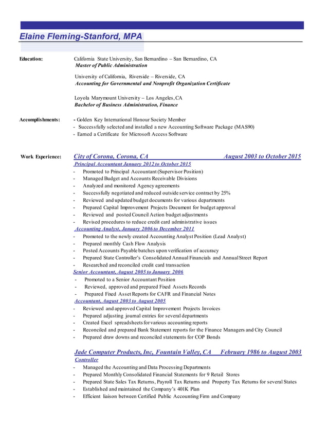 Elaine fleming stanford resume 2015 linked - Elaine Fleming Stanford Resume 2015 Linked Public 1 638