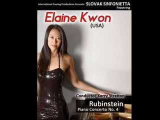 Elaine Kwon (Concert Pianist)