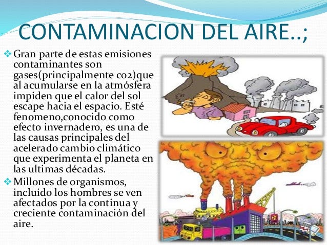 contaminacion del aire contaminacion del aire