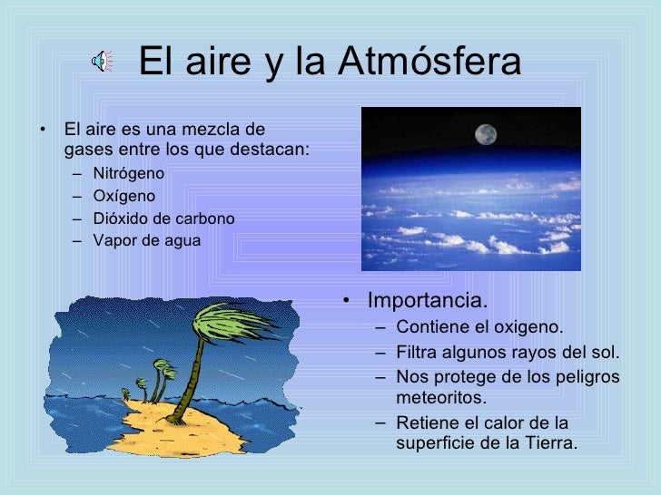 El aire y el agua
