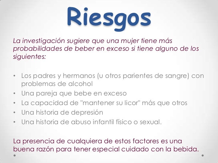 El alcoholismo en ra