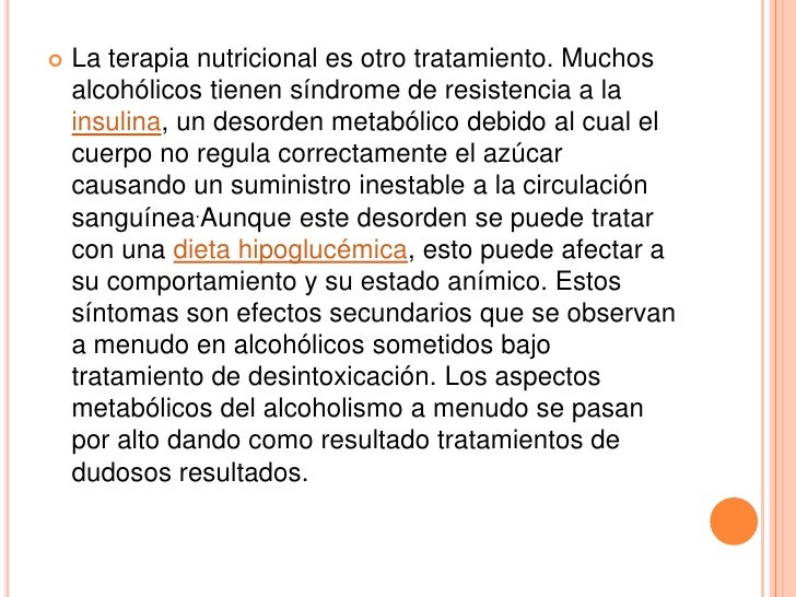 El delirium tremens han puesto al recuento