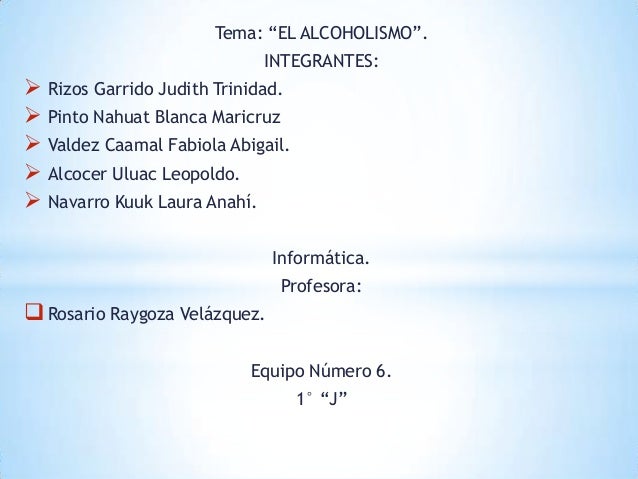 Como desacostumbrar para siempre al marido de la aguardiente