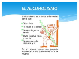 EL ALCOHOLISMO

 