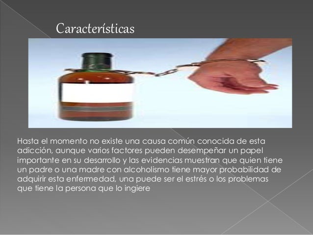 Hasta el momento no existe una causa común conocida de esta
adicción, aunque varios factores pueden desempeñar un papel
im...