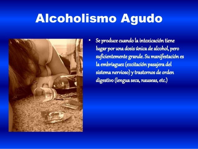 Los hospitales por el alcoholismo