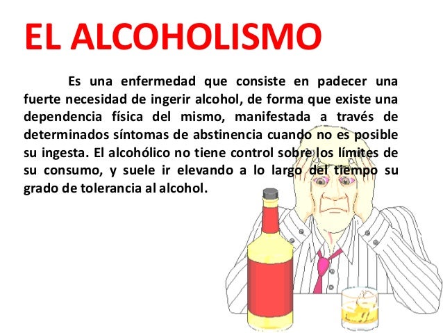 Las metodologías a la inclinación por el alcoholismo