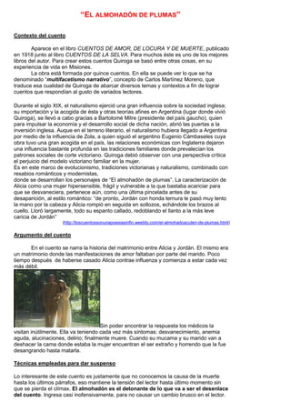 de horacio el almohadon de plumas libro gratis