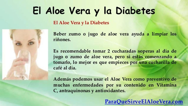 El aloe vera y la diabetes El aloe vera y la diabetes