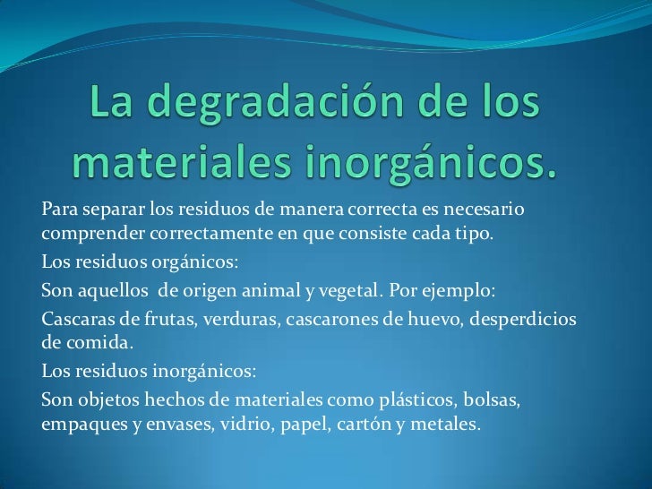 El ambiente y su proteccion