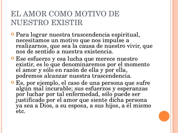 El significado biblico del AMOR