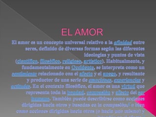 El amor