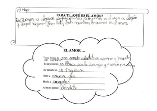 DEFINICIÓN SOBRE EL AMOR