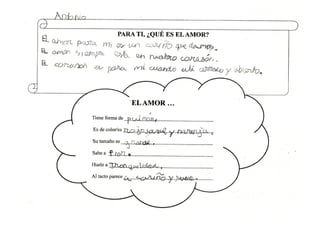 DEFINICIÓN SOBRE EL AMOR