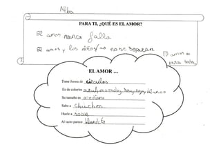 DEFINICIÓN SOBRE EL AMOR