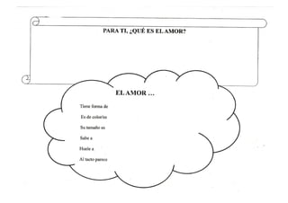 DEFINICIÓN SOBRE EL AMOR