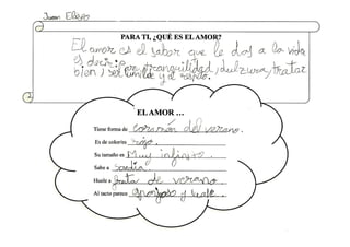 DEFINICIÓN SOBRE EL AMOR