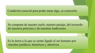 El amor a la Patria | PDF