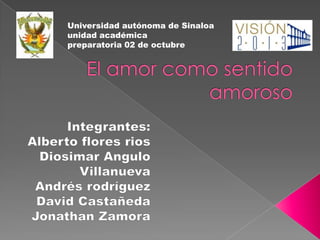 Universidad autónoma de Sinaloa
unidad académica
preparatoria 02 de octubre
 