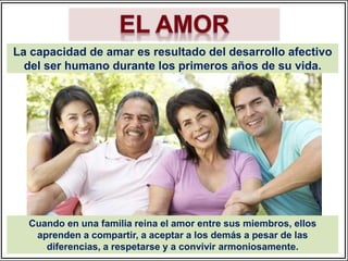 El amor en la familia | PPTX