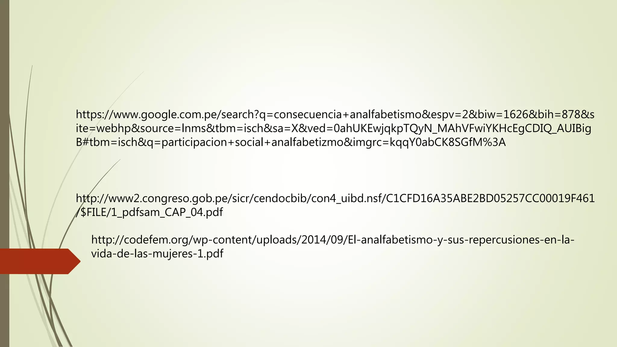 El analfabetismo | PPTX