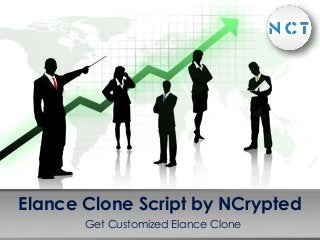 Elance Clone Script by NCrypted
•

Get Customized Elance Clone

 