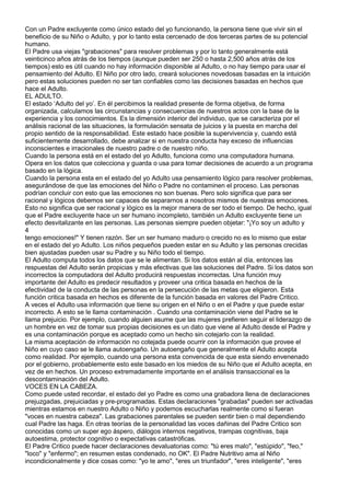 El análisis transaccional