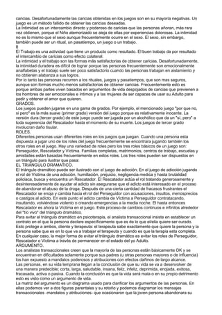 El análisis transaccional