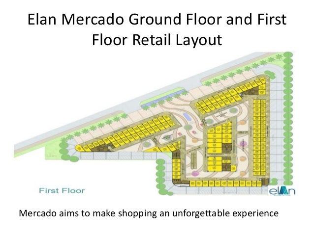 Elan mercado ground floor and first floor retail layout