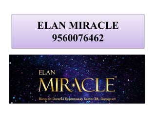 ELAN MIRACLE
9560076462
 