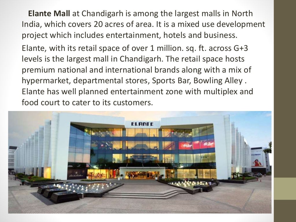 Elante mall chandigarh
