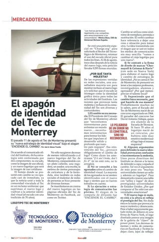 El Apagón de Identidad del Tec de Monterrey