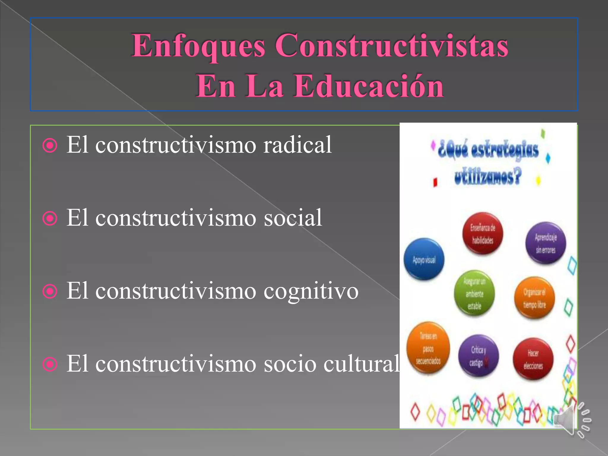 El aprendizaje constructivista (c) | PPTX