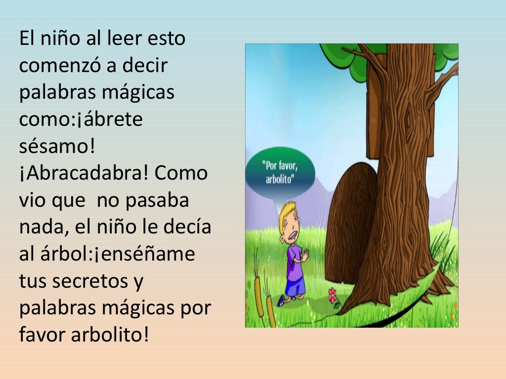 El arbol magico