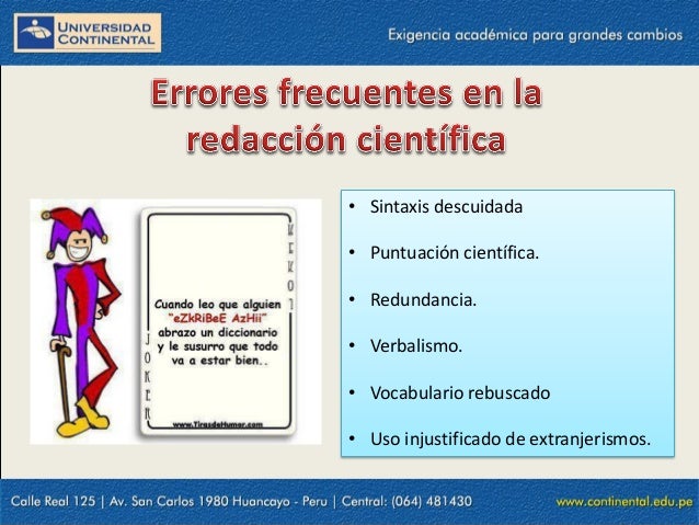 El artículo científico
