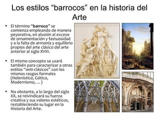 desconcertado Inseguro Mascotas El arte barroco