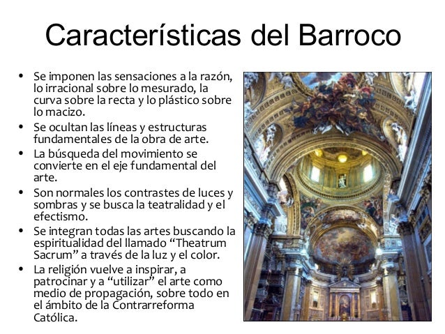 El arte barroco