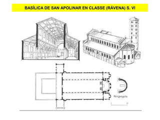BASÍLICA DE SAN APOLINAR EN CLASSE (RÁVENA) S. VI
 