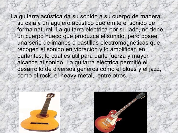 El arte de la guitarra en la musica