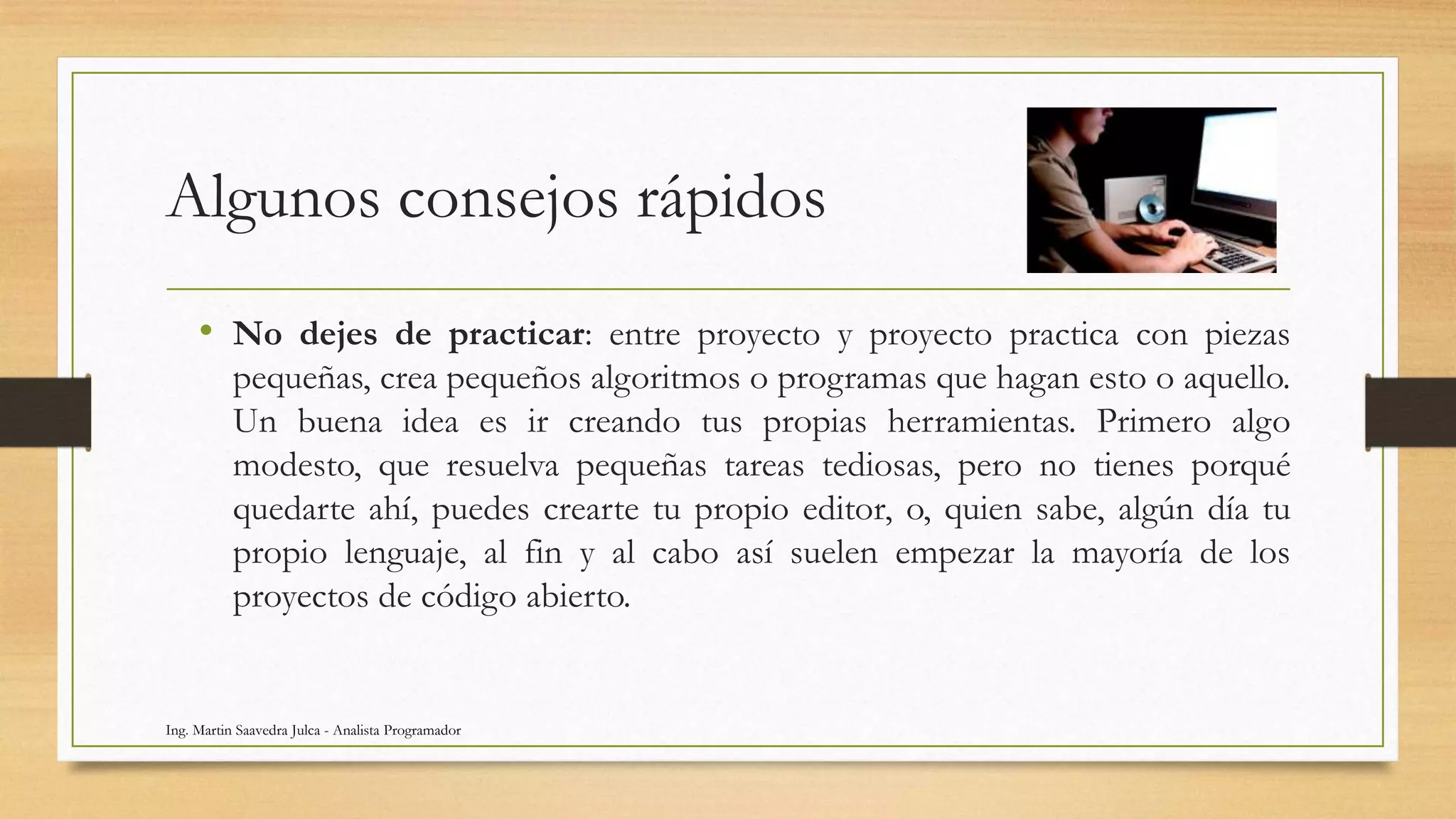 El arte de programar PPT